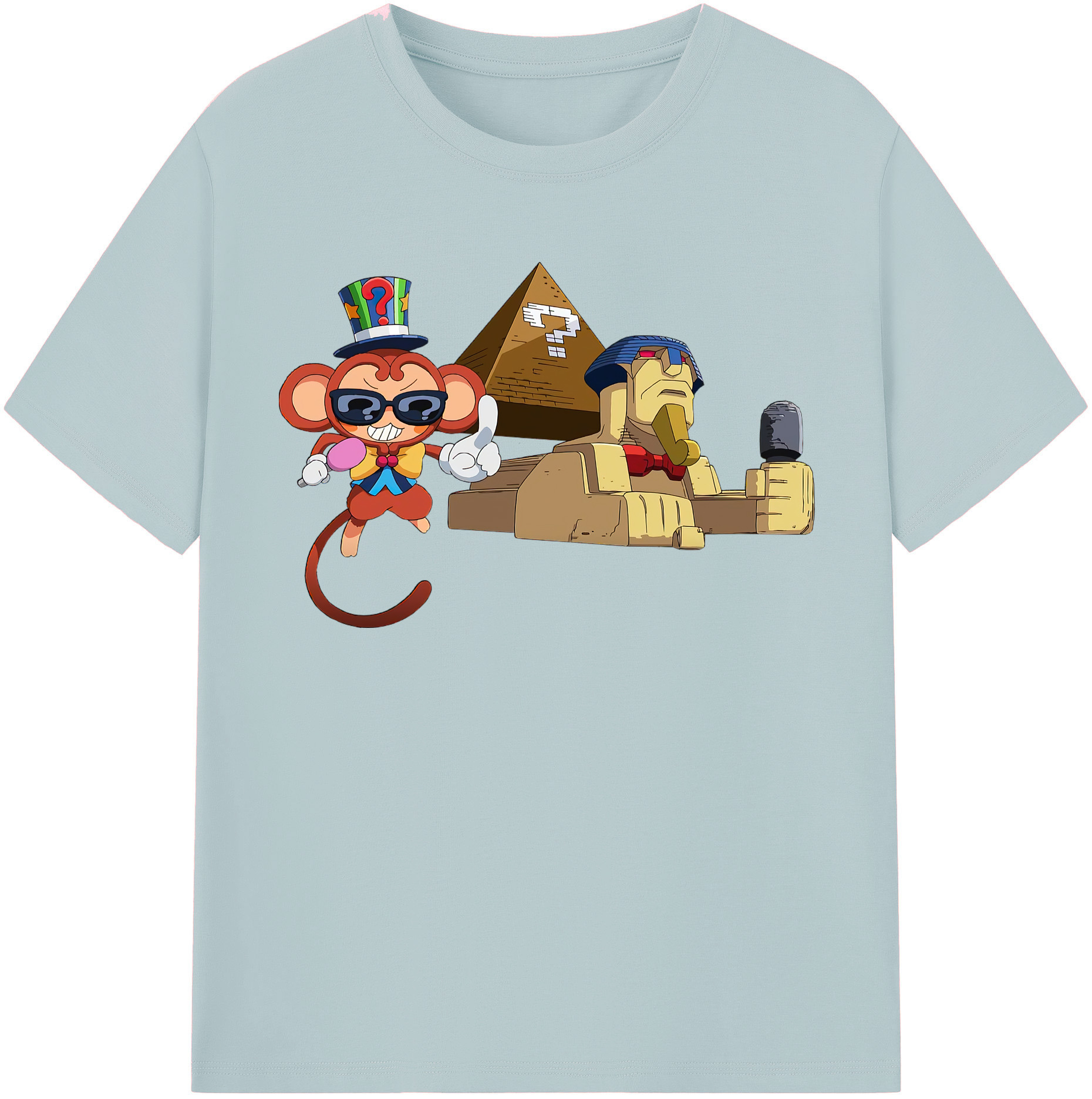 （画像用） 遊☆戯☆王 Yu-Gi-Oh! 綿100％半袖Tシャツ（フロントプリント）